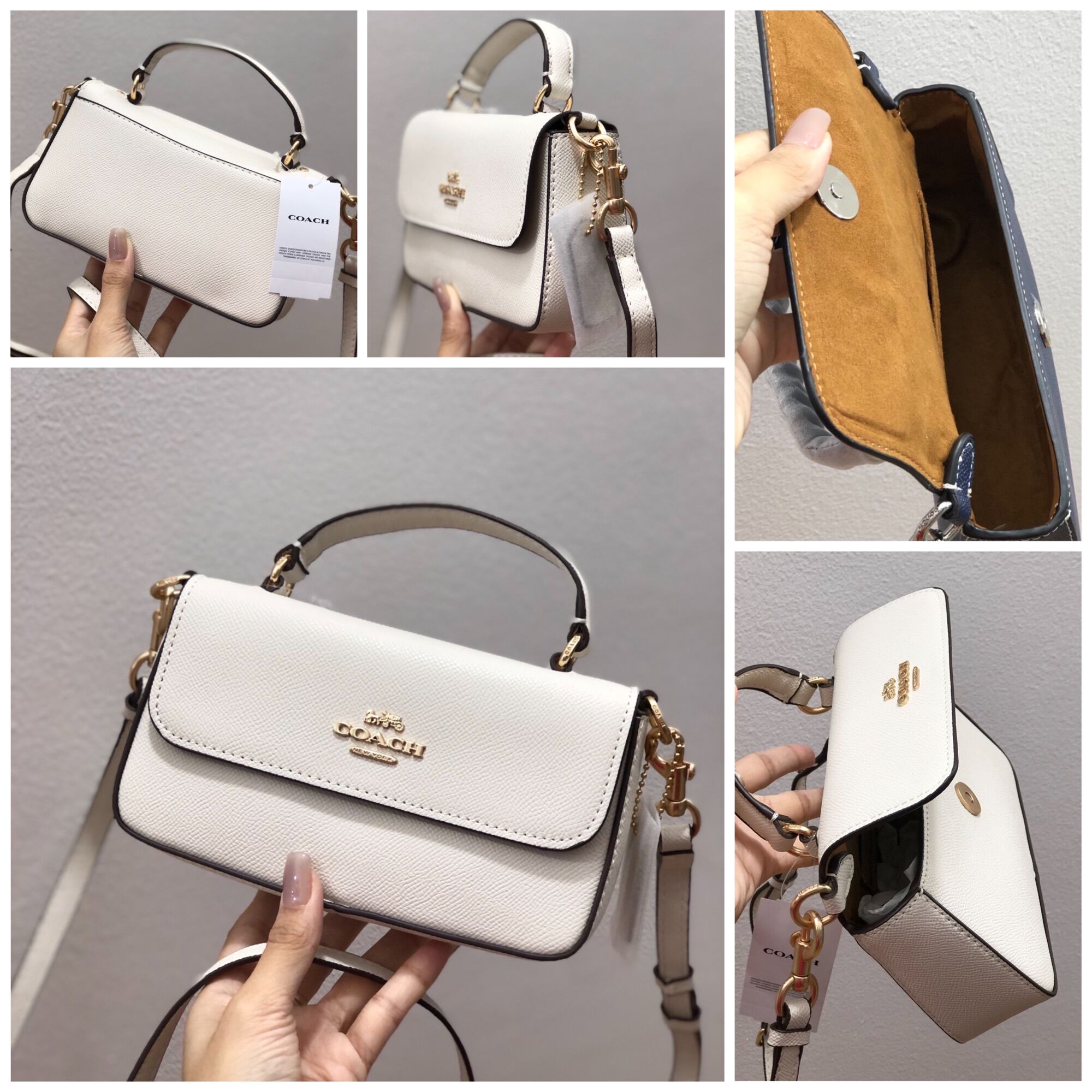 Túi C0ach Mini Josie Top Handle cuốn hút