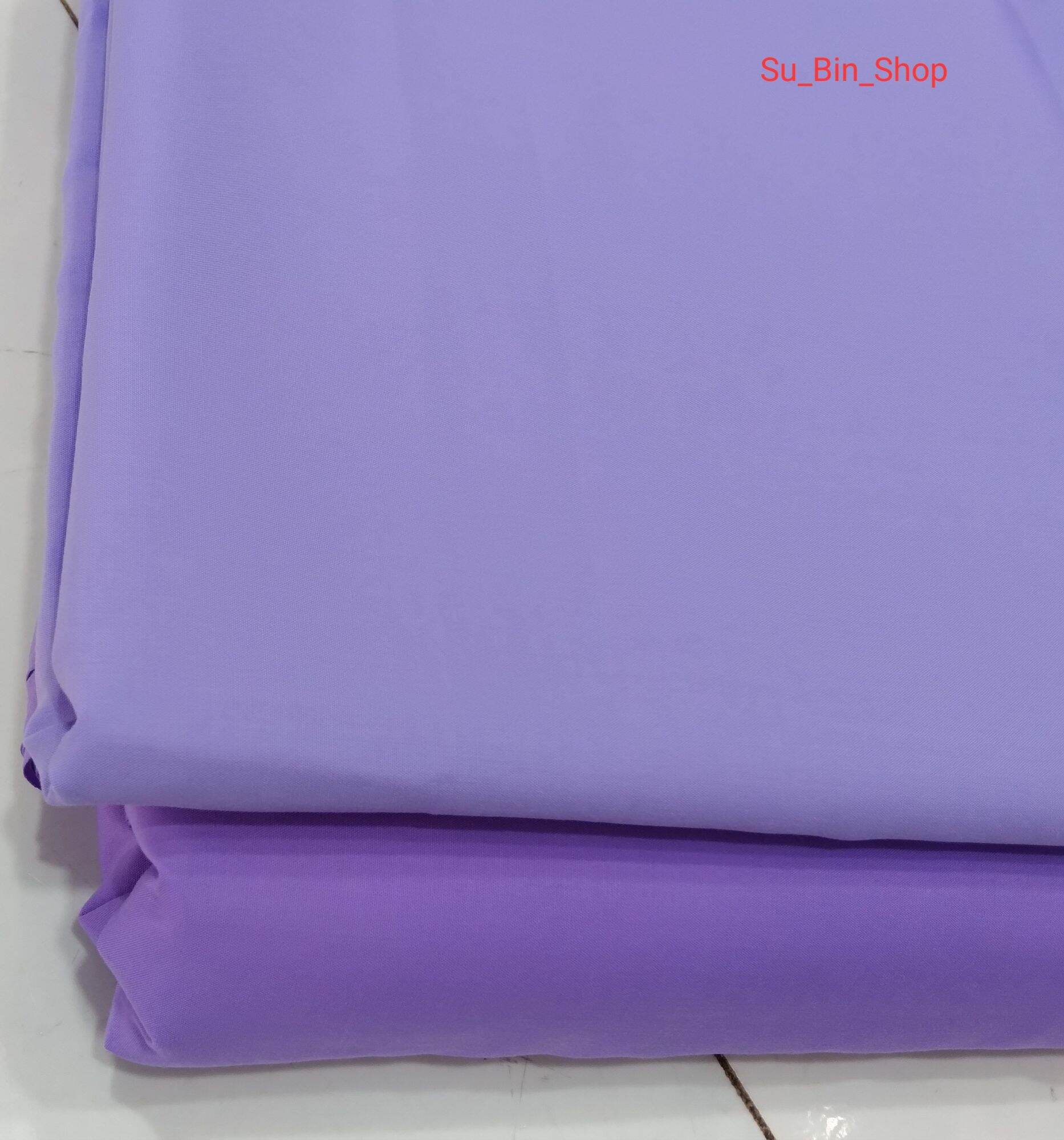 Vải kate silk 3 màu tím may áo sơ mi