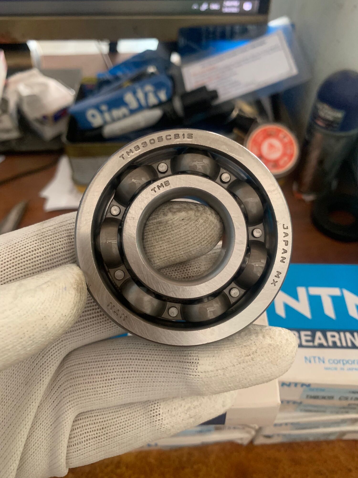 Vòng bi nhật ntn 6305 dày 15mm