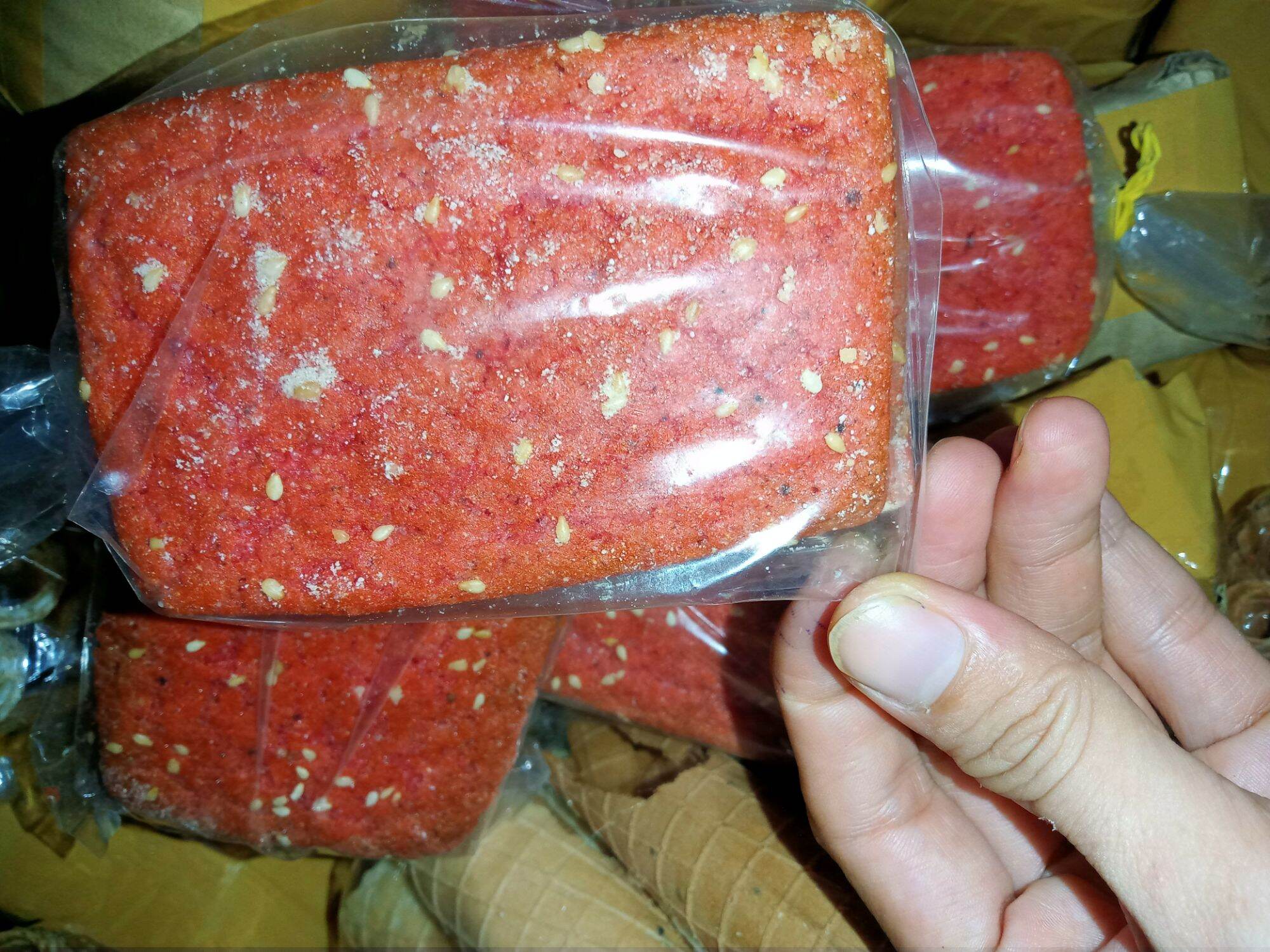 Bánh chao 1 bịt gồm 5 cái nhỏ i hình