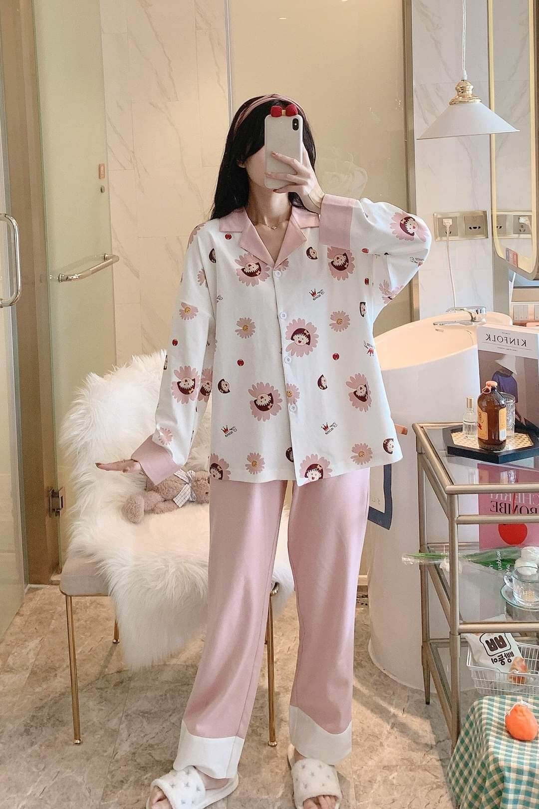 Bộ ngủ Satin mềm mịn