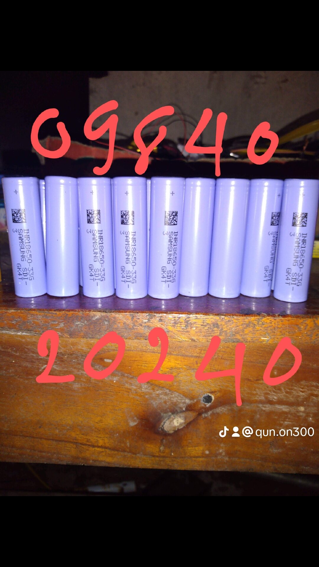 combo 10 cell pin Panasonic tháo khối