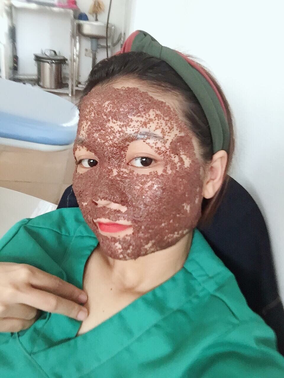 Mặt Nạ Ngũ Hoa Hạt- Hạt Đình Lịch