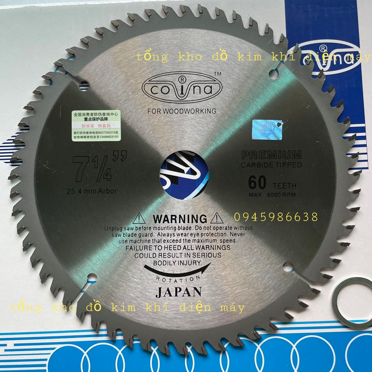 Lưỡi cắt gỗ covina 180mm 60 răng, đĩa cắt gỗ 180mm 60 răng, đĩa cưa gỗ chuyên dụng 1 tấc 8 40 răng, đĩa cắt đá nước 180mm 60 răng, lưỡi cưa gỗ covina 185mm 60 răng