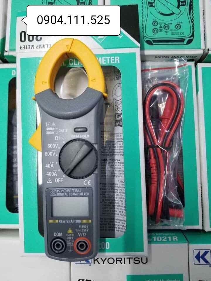 [Hcm]Kyoritsu Kn-200 Ac Current Clamp Meter (400A)