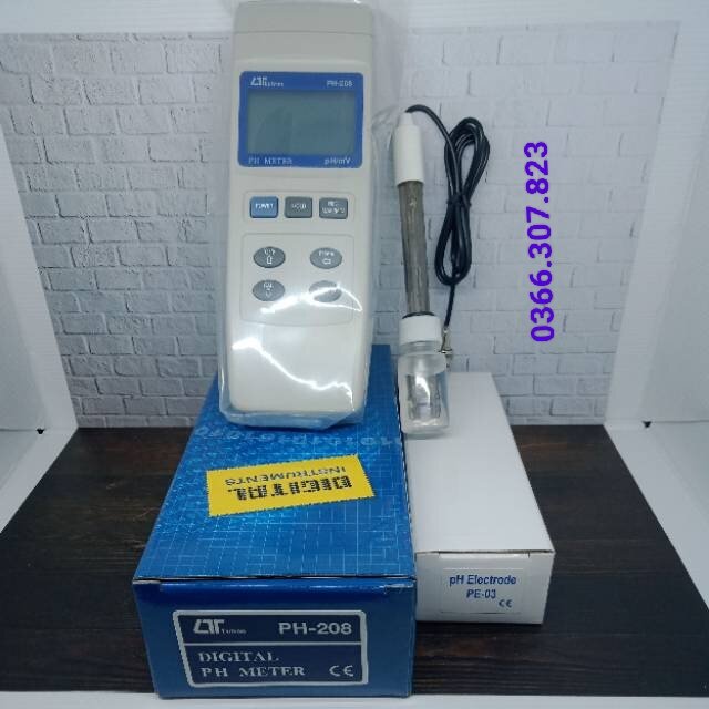 Máy đo ph -mv- atc lutron ph-208 chuyên dụng