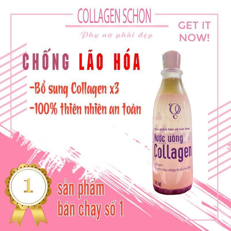 [HCM]Nước uống collagen ngọc trinh 500ml