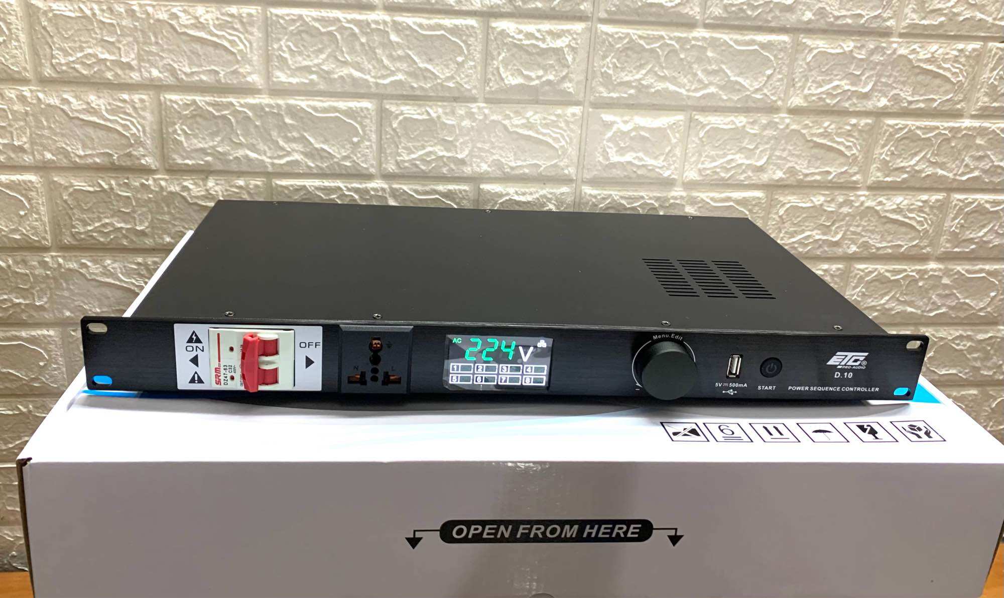 Quản lý nguồn ETC D 10 có lọc nguồn