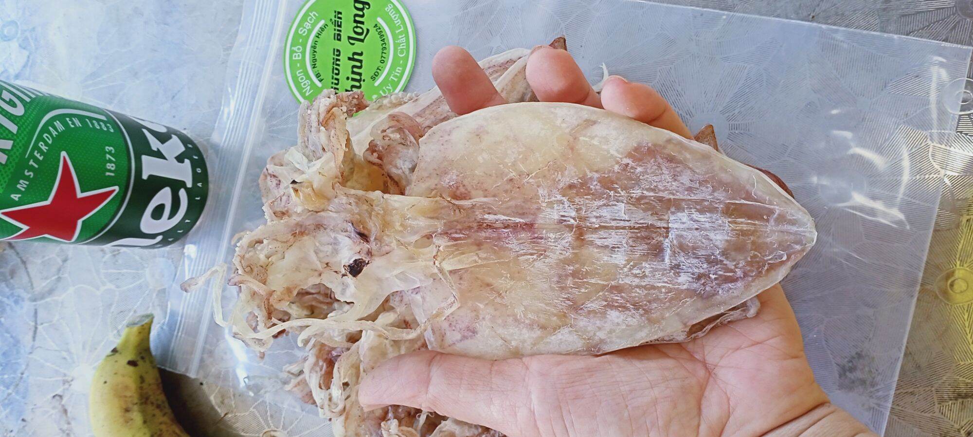 Mực khô mới thơm mềm ngọt thịt. 500g (25-30 con)
