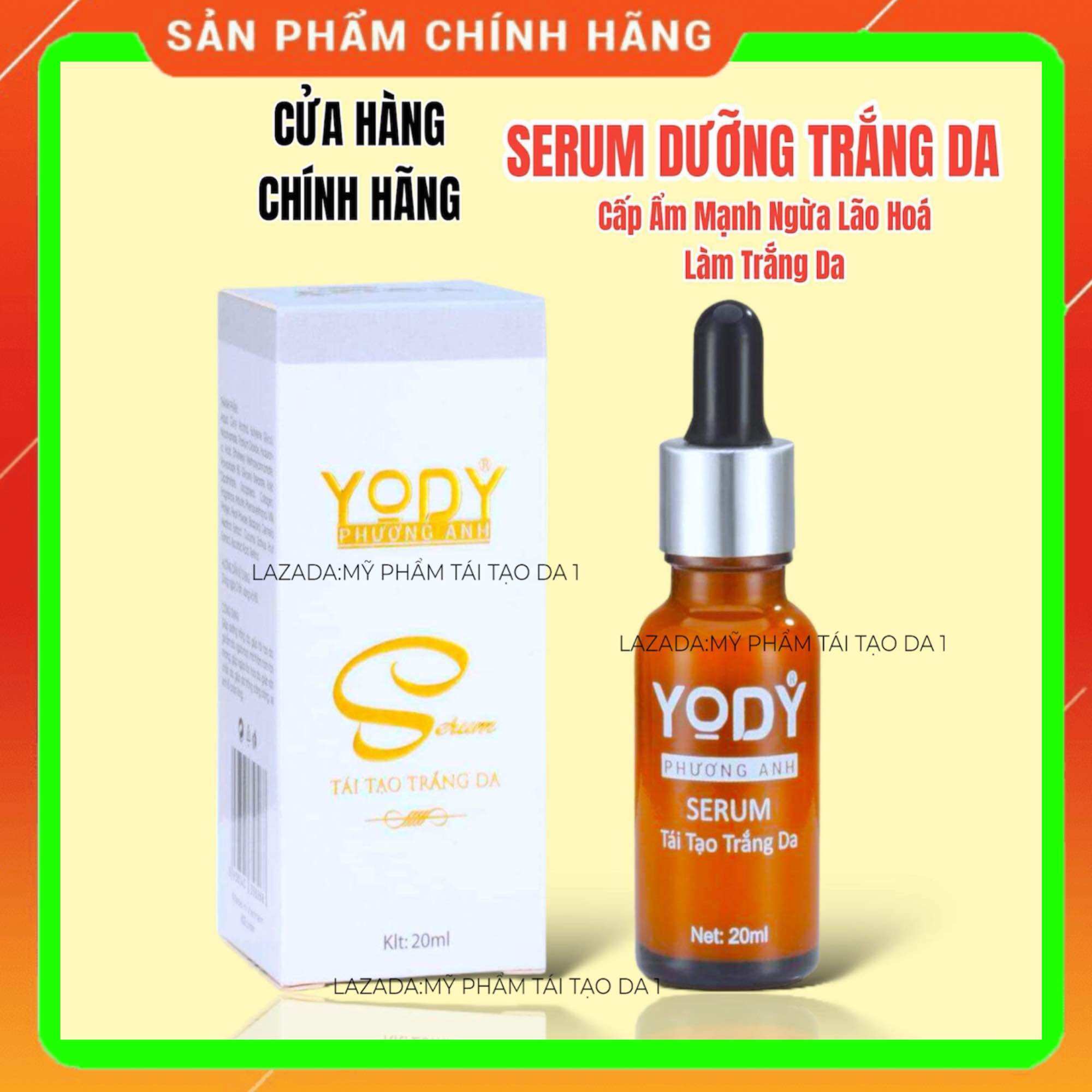 SERUM DƯỠNG TRẮNG DA YODY WHITE PHƯƠNG ANH DƯỠNG DA KHÔ
