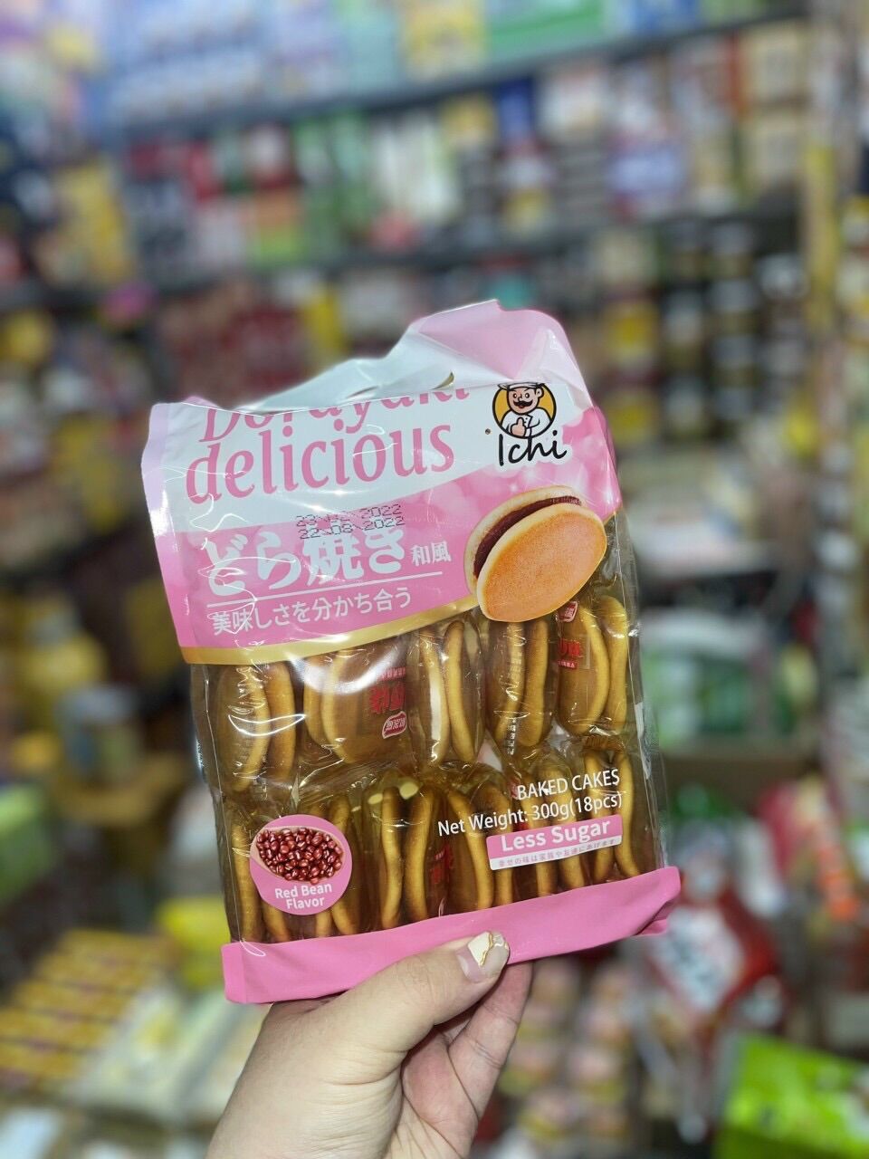 Bánh rán doremon đậu đỏ, khoai môn 300gr