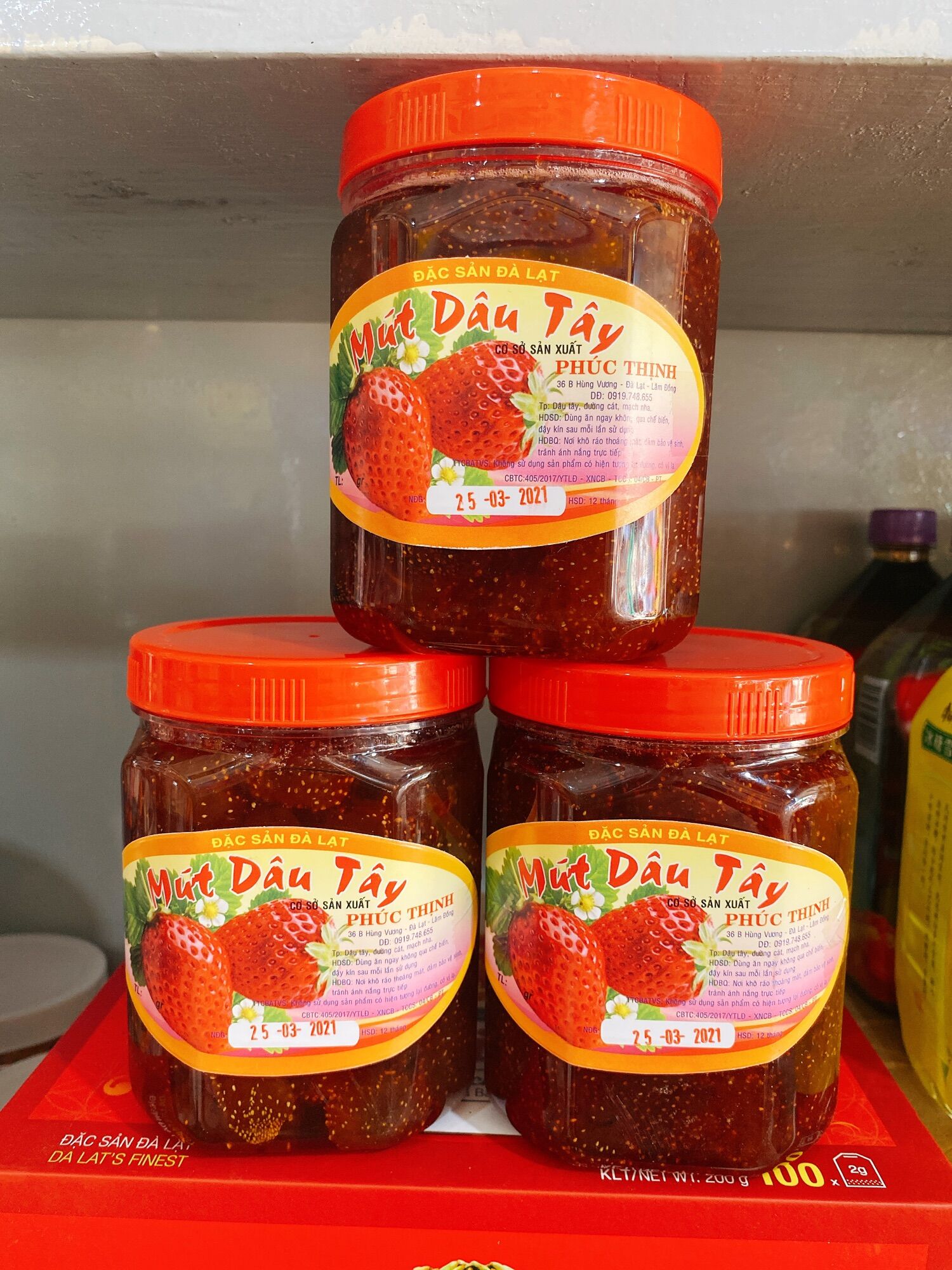 Mứt dâu tây 🍓 đà lạt 🍓🍓|md