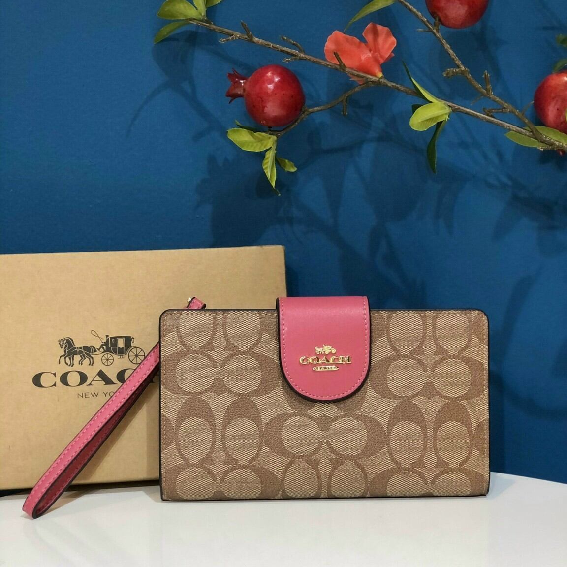 Ví COA*CH TECH PHONE WALLET da thật chuẩn xịn xò