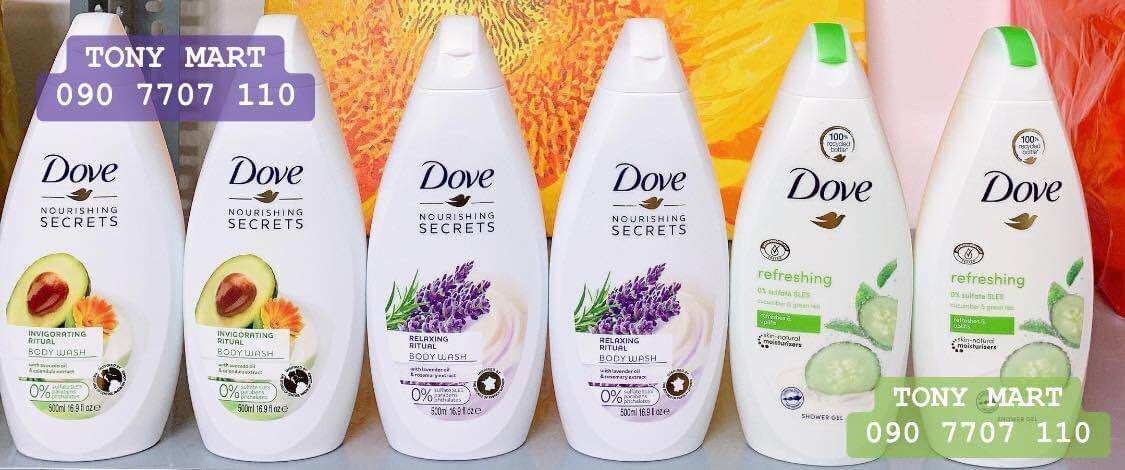 Sữa tắm dove 500ml