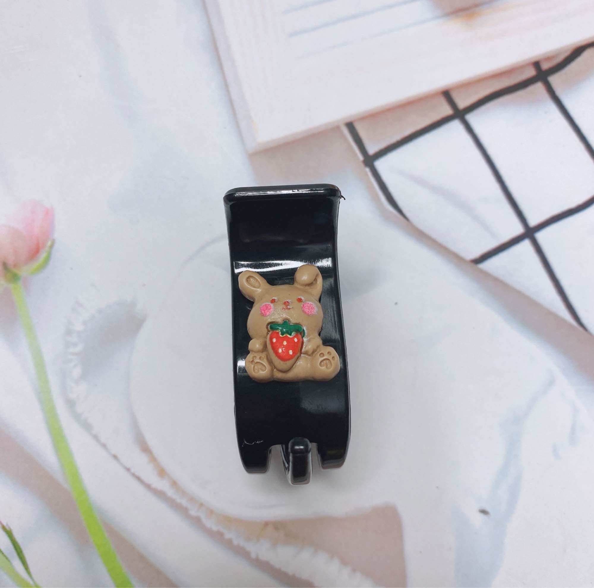 Kẹp tóc càng cua hình thú dễ thương kẹp càng cua 3 răng - Trâm Bella