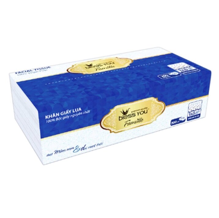 KHĂN SOFTPACK BLESS YOU FAMILLE 200 TỜ