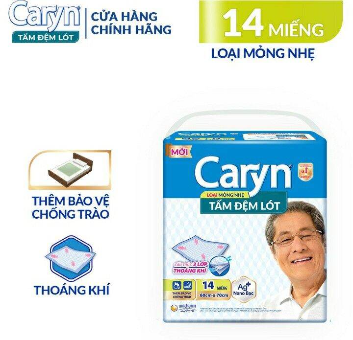 Tấm đệm lót Caryn loại mỏng nhẹ 14 miếng