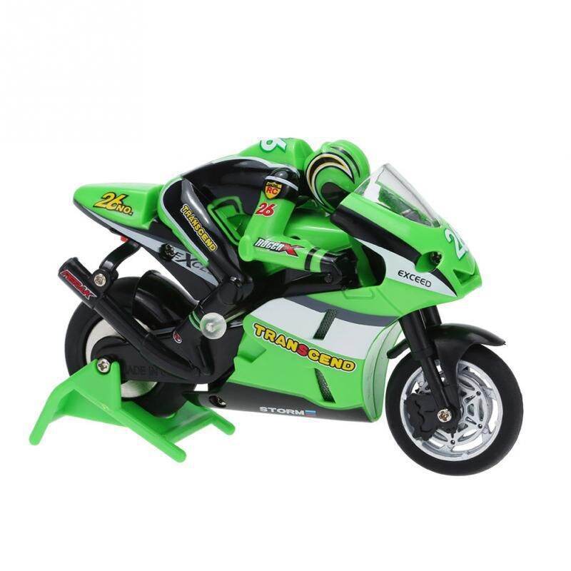 Xe RC Mini Moto tốc độ cao 1/32 có pin sạc gyro cân bằng 8012 xe máy điều khiển từ xa đồ chơi quà tặ