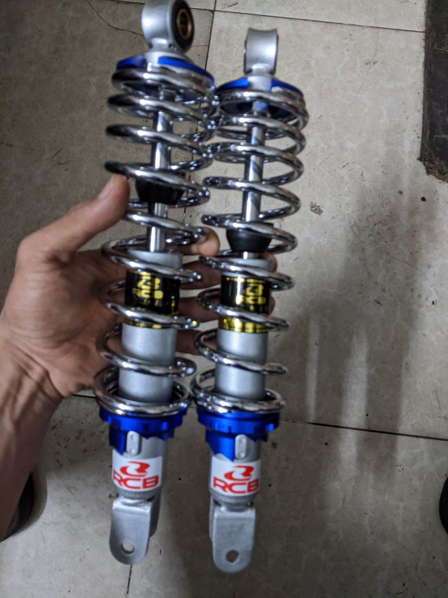 Phuộc rcb inox gắn ab nouvo 4 5 6 nvx pcx
