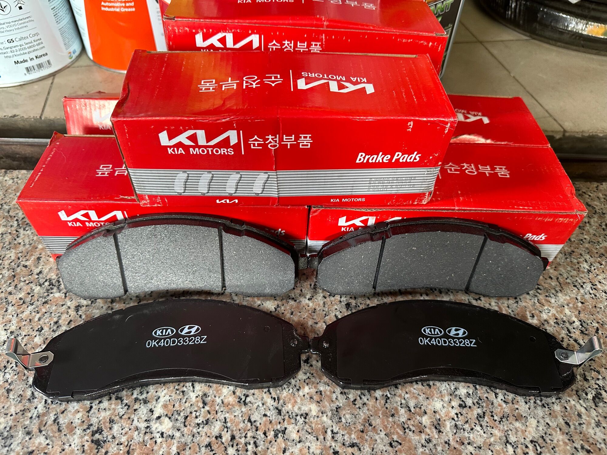 Bố thắng đĩa trước kia k165 / k3000 made in korea