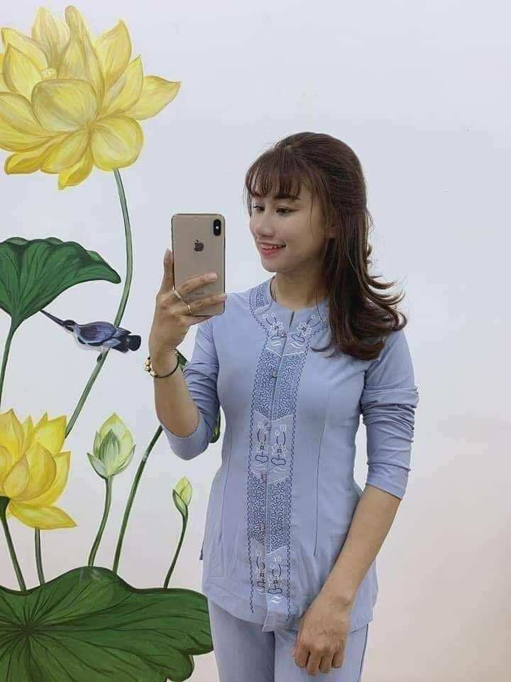 Đồ Lam Đi Chùa - Mẫu Thun lắc khóa