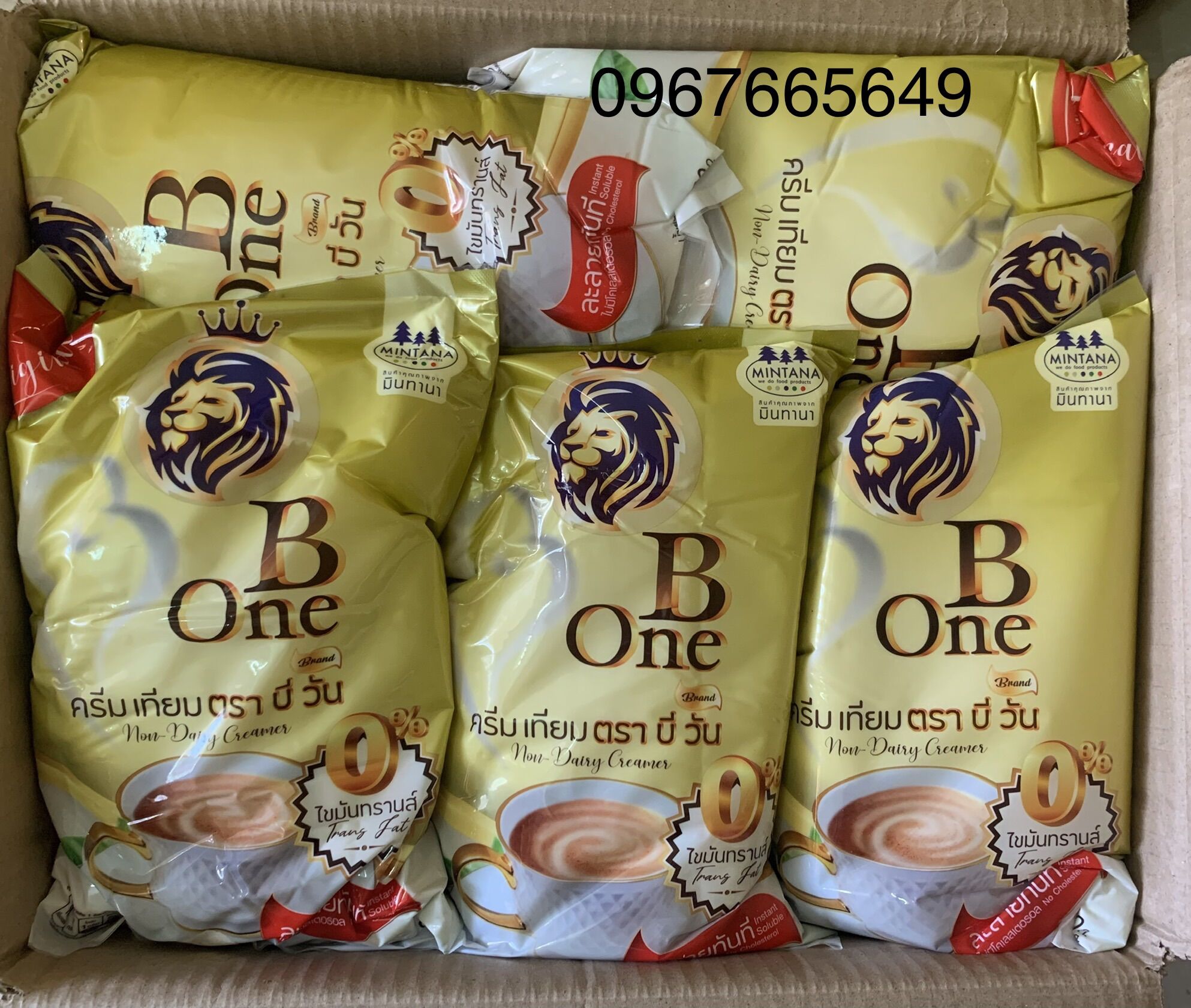 Bột béo B one - Bột kem béo B one - Bột béo Bone Thái Lan - Nguyên liệu pha chế, làm trà sữa