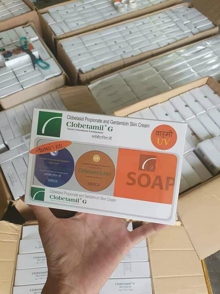 Bộ kem nám cao cấp Clobetamil - G Thái Lan (kem trắng)
