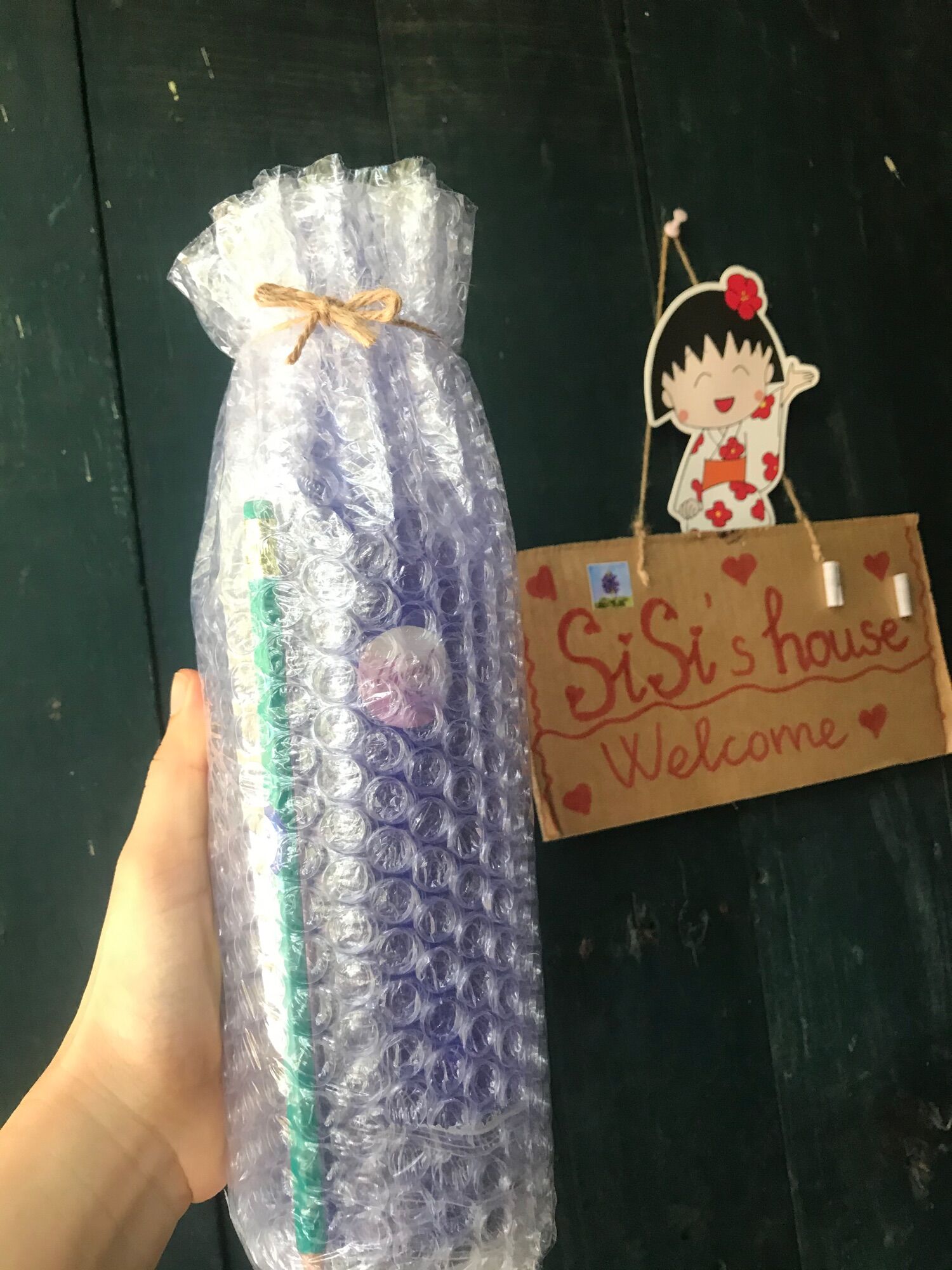 Chai Thuỷ Tinh Xanh Dương 500ml