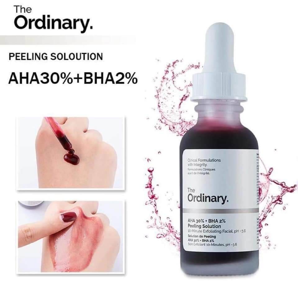 Peel Da Sinh Học The Ordinary AHA30% - BHA2% Peeling  Solution 35ml