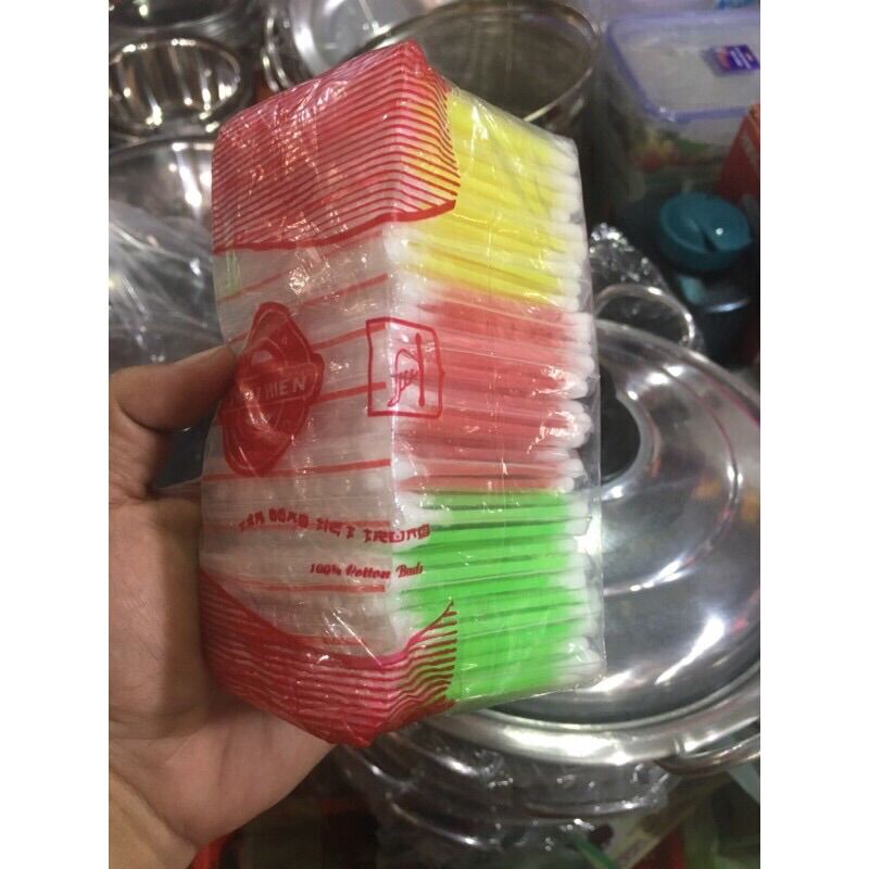 Lốc 12 gói bông tăm