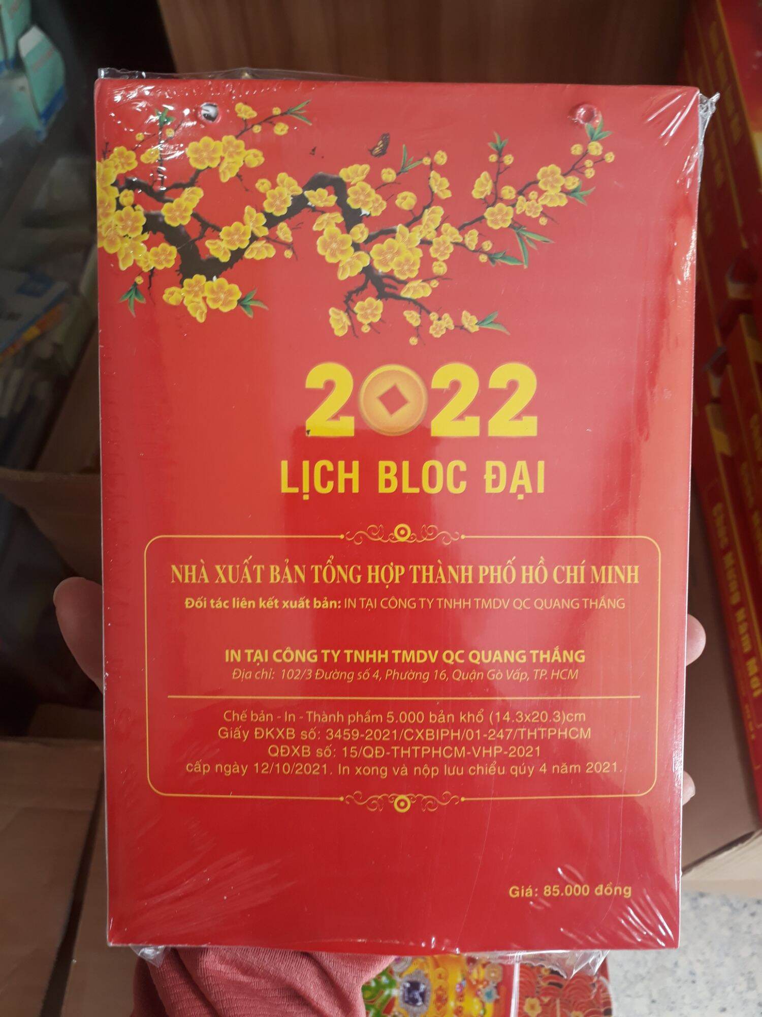 [LỊCH NHÂM DẦN 2022]_LỐC LỊCH ĐẠI 14x20cm