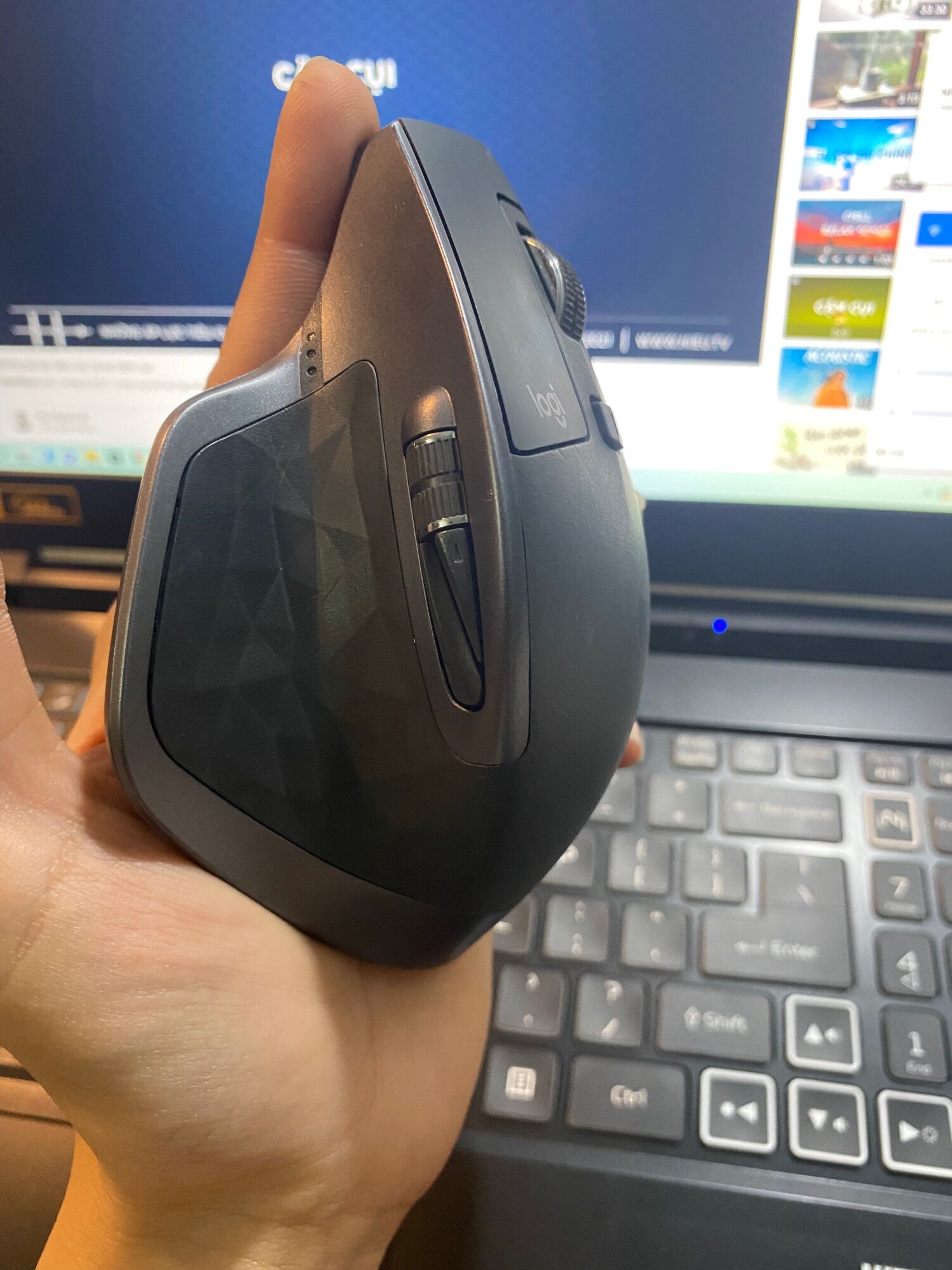 Chuột không dây logitech Mx master 2s 2nd 95%