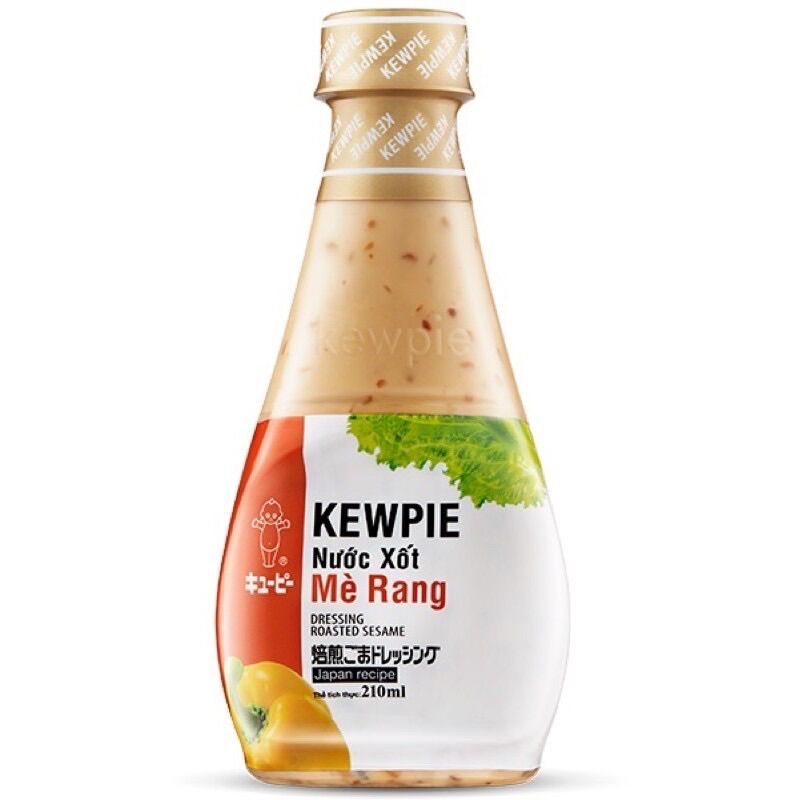 Nước xốt kewpie phô mai/mè rang/tôm/tương mè... 210ml(BC)