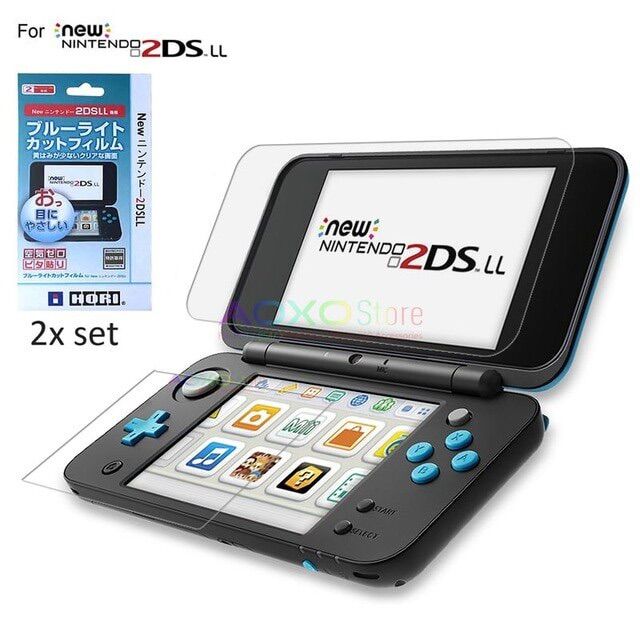 Tấm dán màn hình nintendo new 2ds xl ll dán new2dsxl