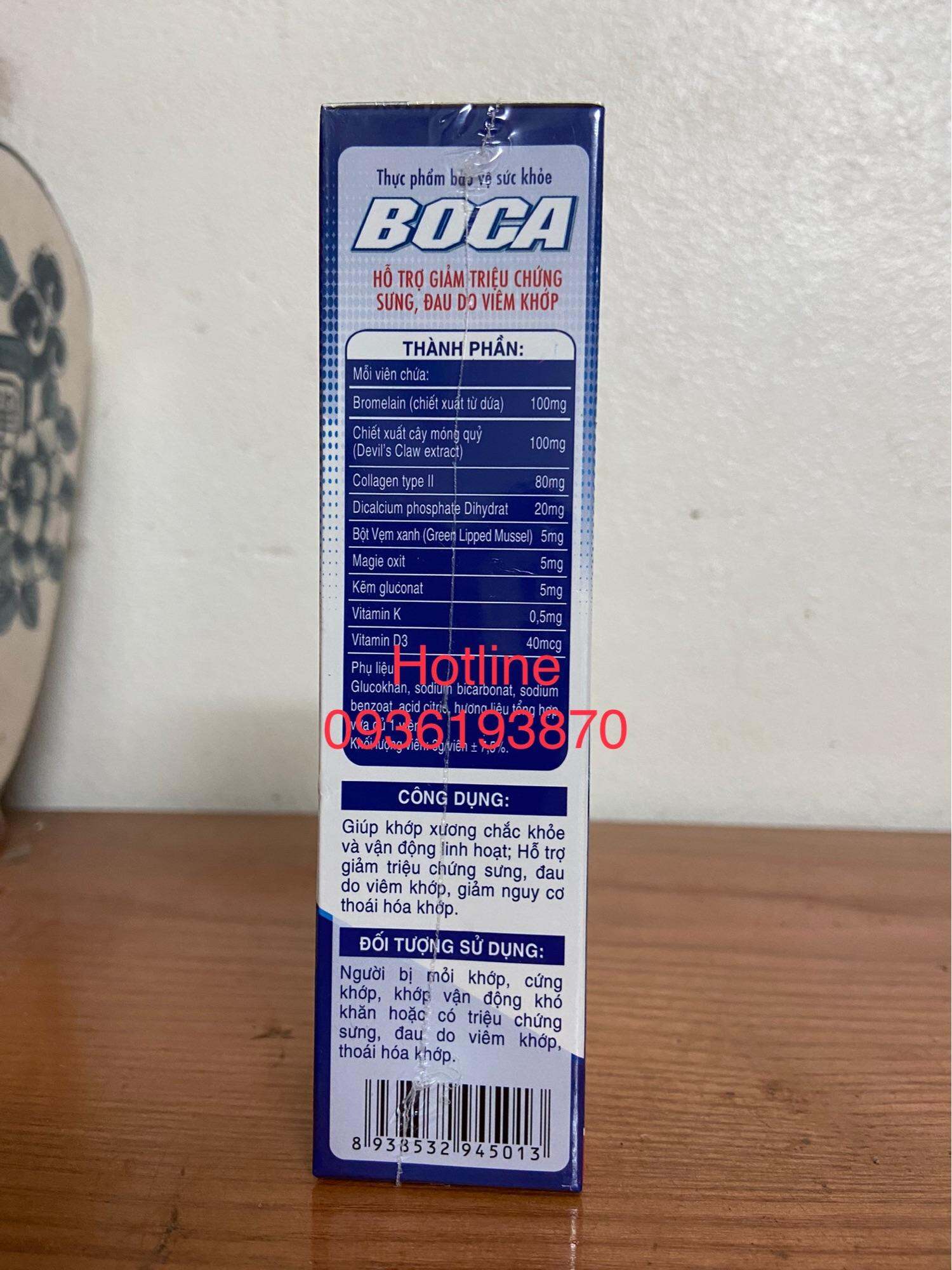 VIÊN SỦI BOCA