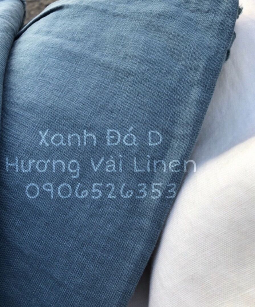 Vải linen đơn hàng chị Hà