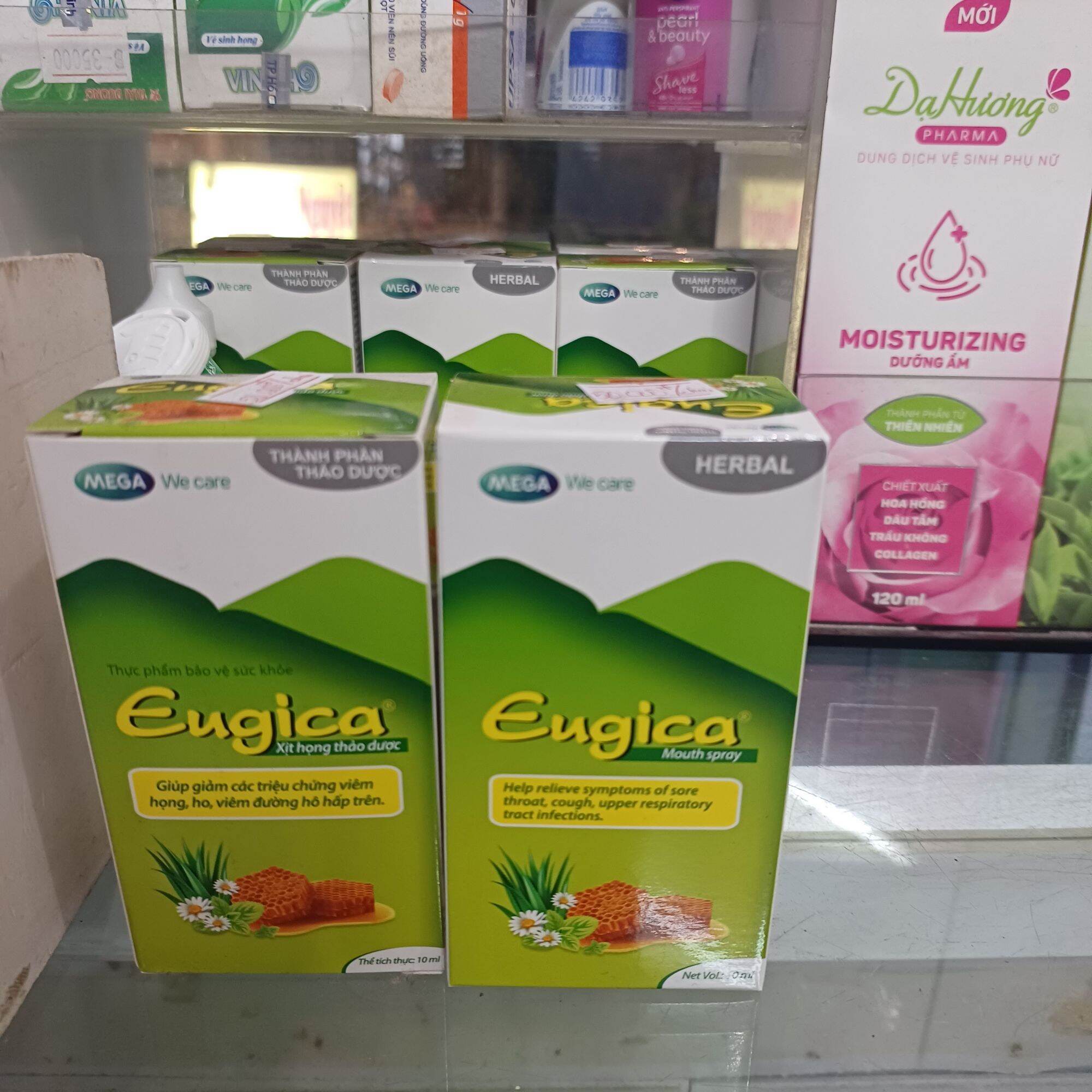 Xịt họng eugica