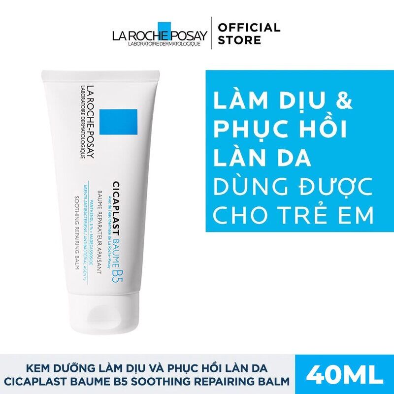 Kem dưỡng la roche-posay làm dịu hỗ trợ phục hồi da 40ml