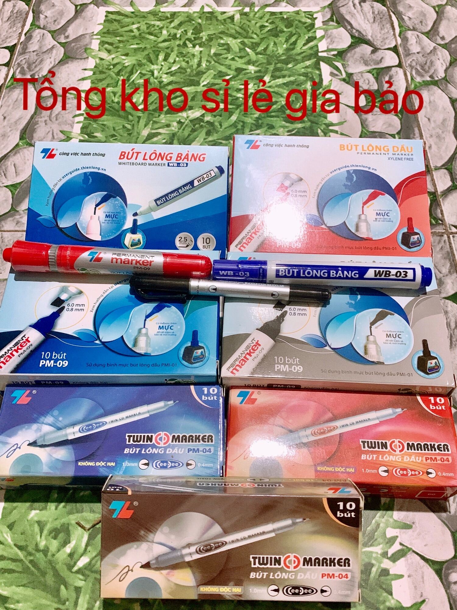 chiếc bút lông dầu- bút lông bảng