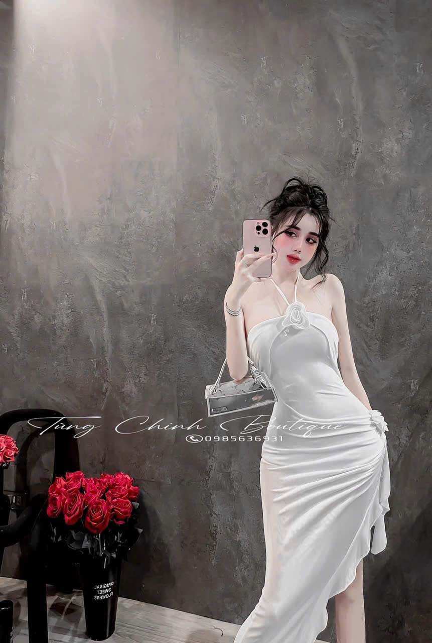 váy dây body, váy đuôi tôm