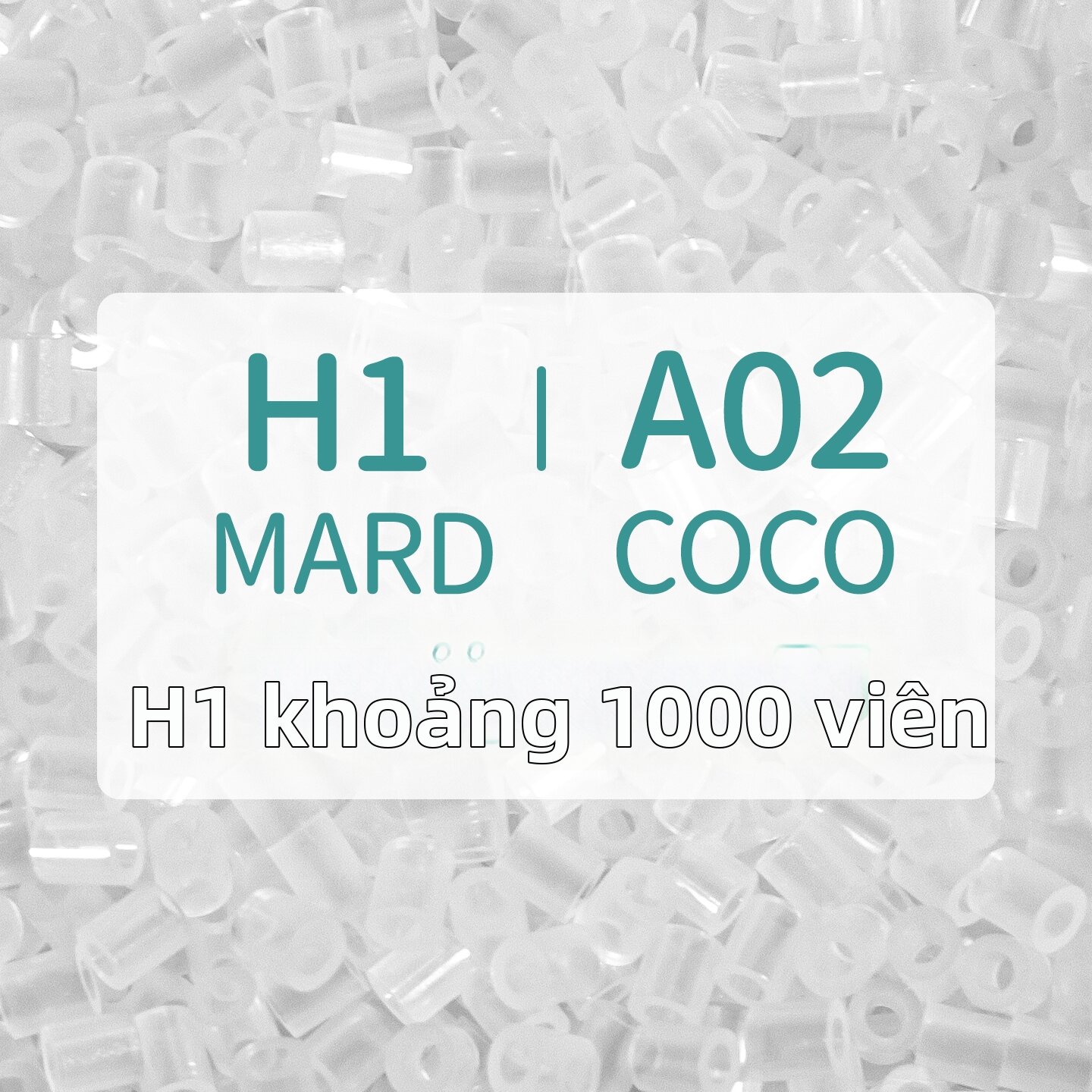 XUEDELE | Hạt Phụ Trợ Màu Đơn