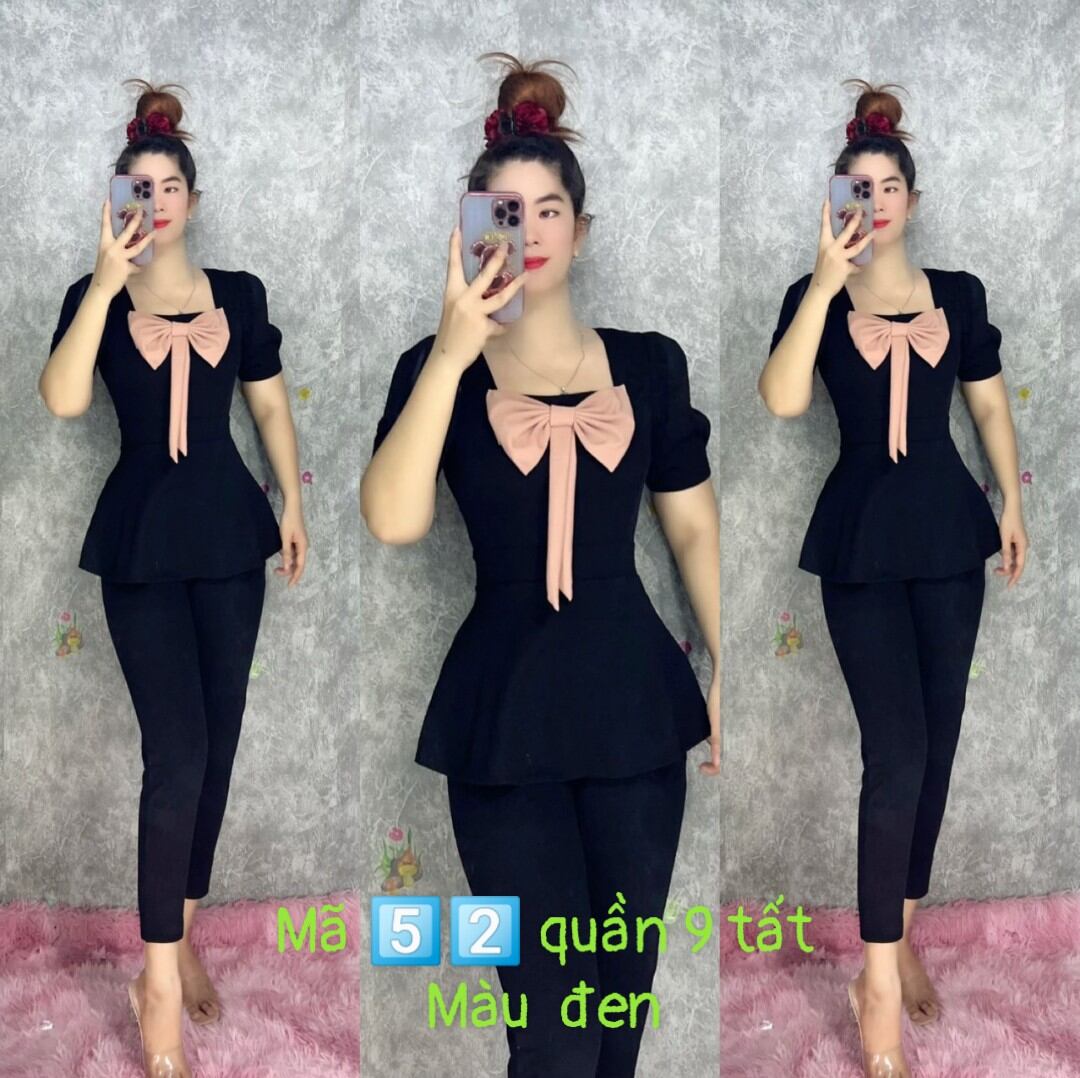 Sét bộ thun mặc nhà
