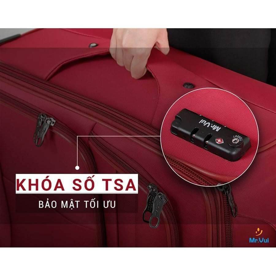 Vali vải Mr Vui 192 size 24