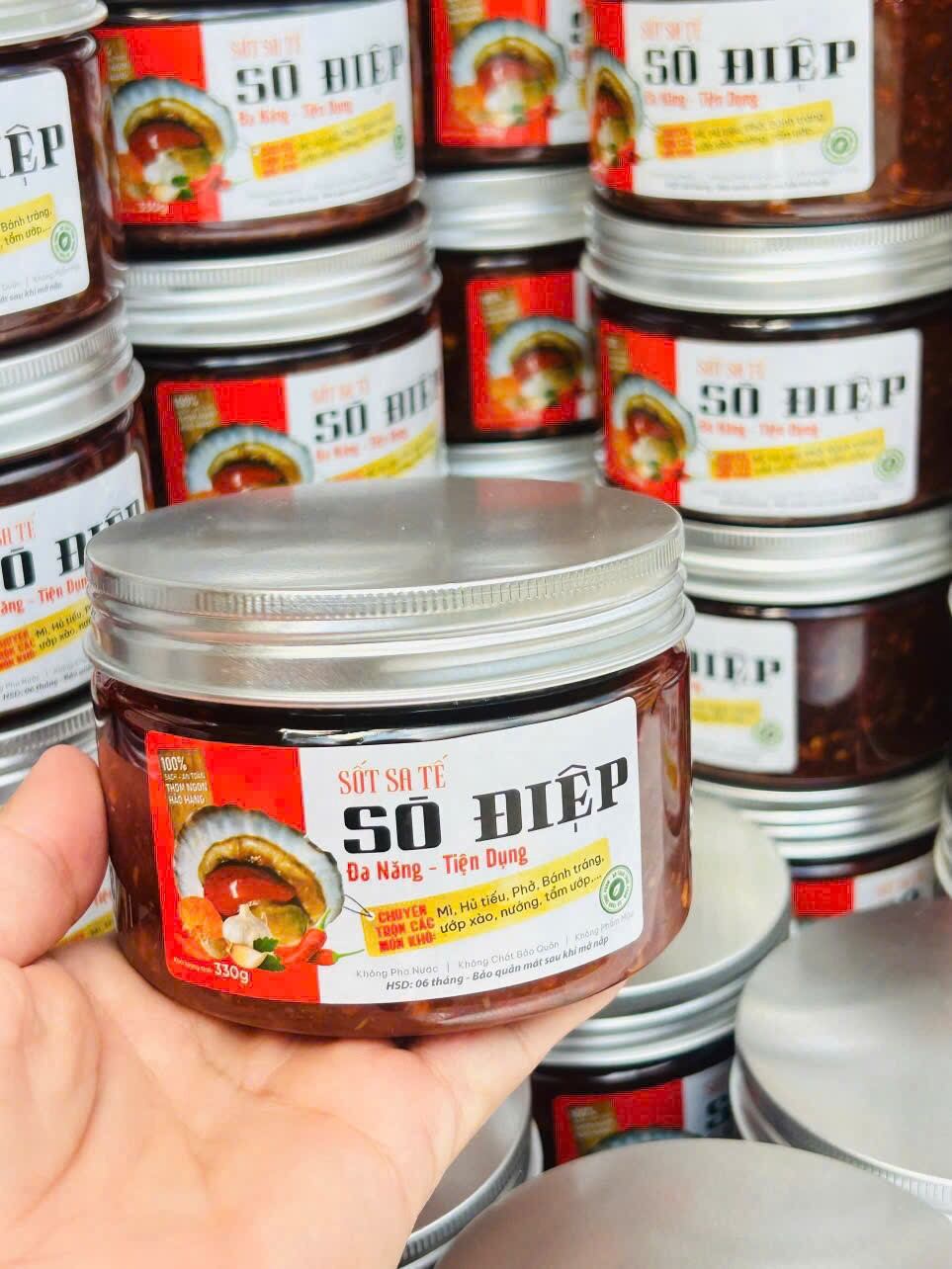 SỐT SATE SÒ ĐIỆP- 1 hộp 330g