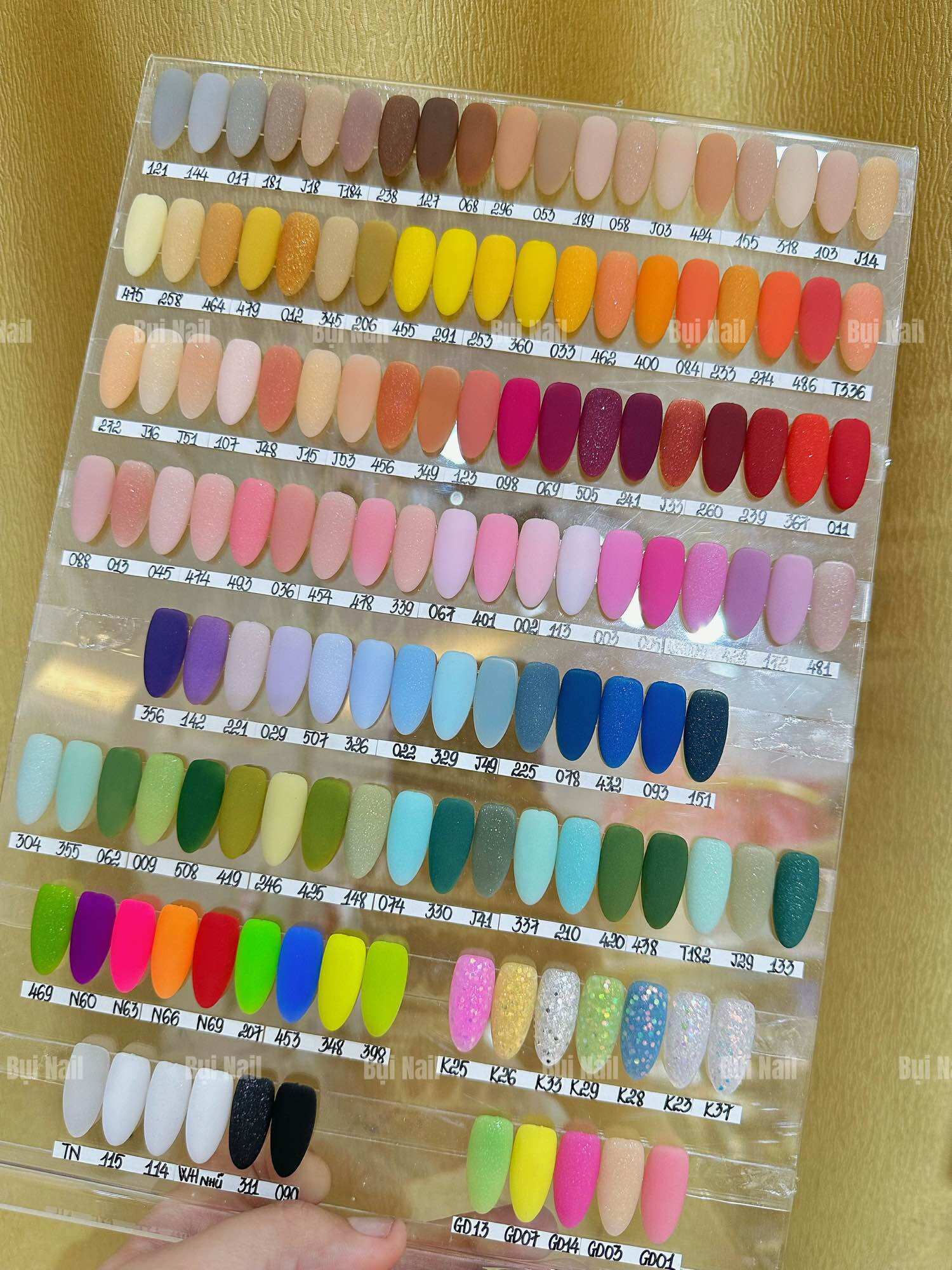 Bột màu mỹ 4in1 đắp - nhúng - ombre - làm hoa nổi