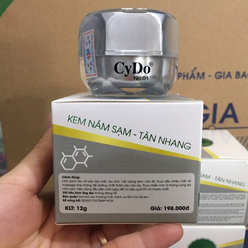 kem dưỡng trắng da cydo 12g đủ mẫu