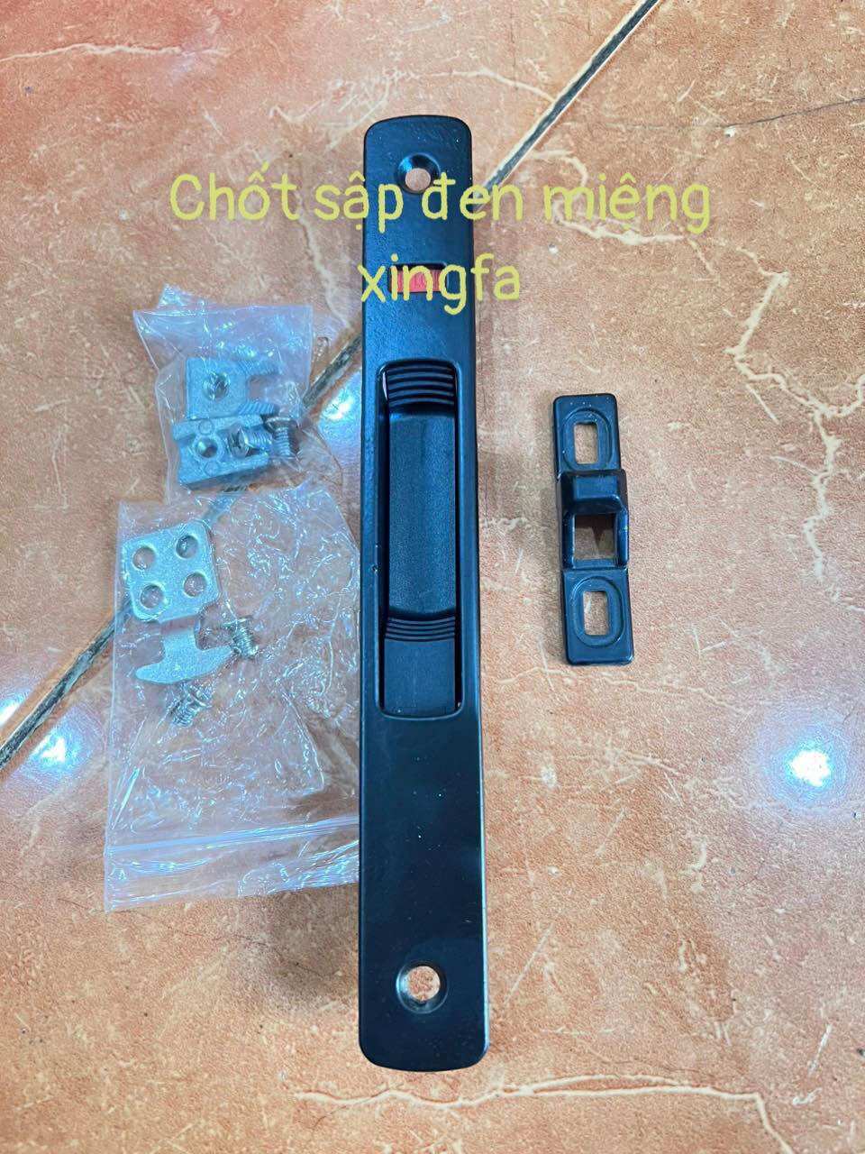 Chốt sập cửa lùa xingfa hệ 93 , hệ 55,vát cạnh