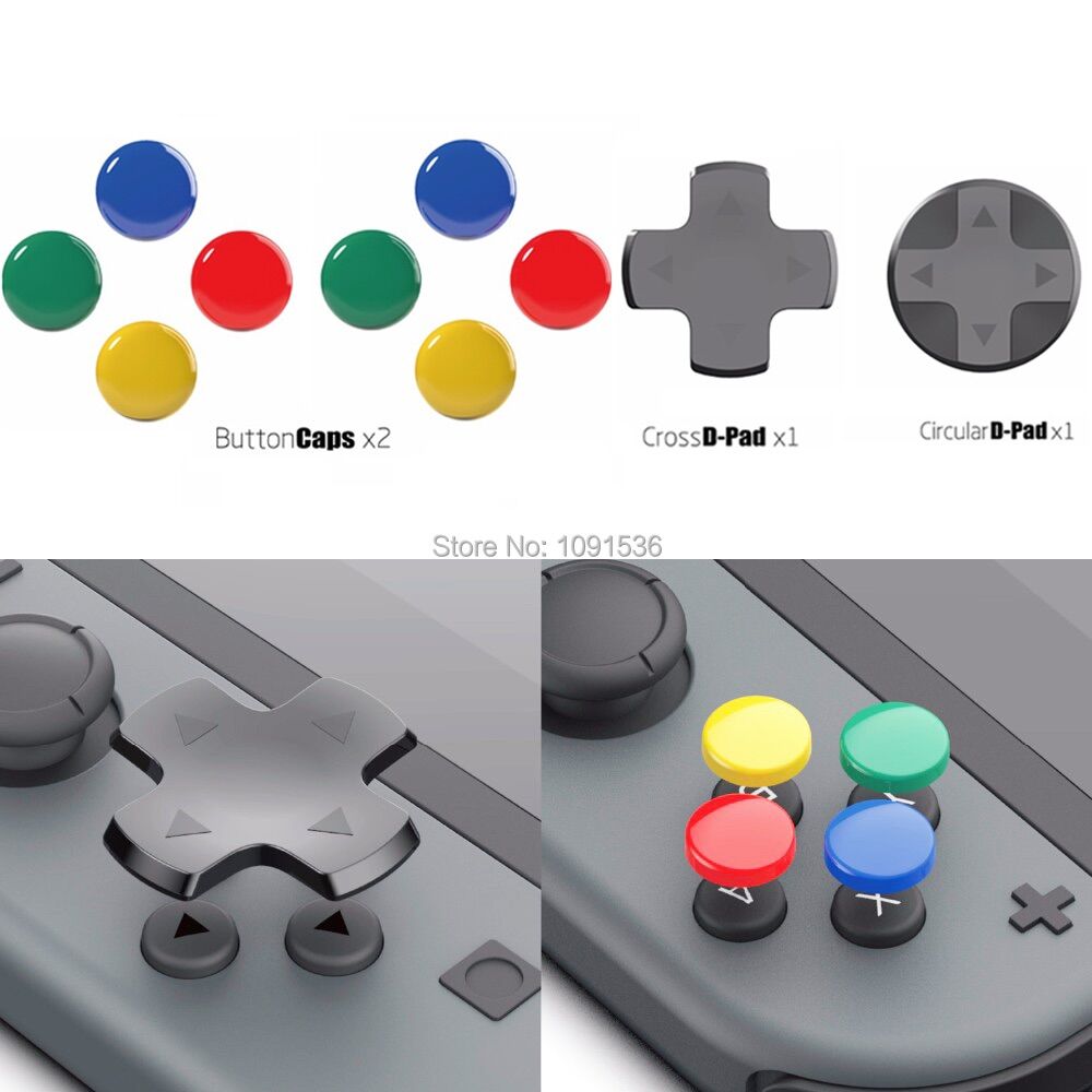 Skull & co - bọc analog dành cho joy-con , dán nút Nintendo Switch