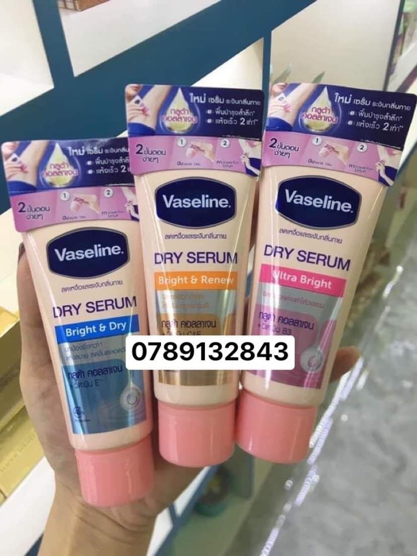 Vaseline Dry Serum Dưỡng Trắng Nách Thái Lan (Mẫu Mới)