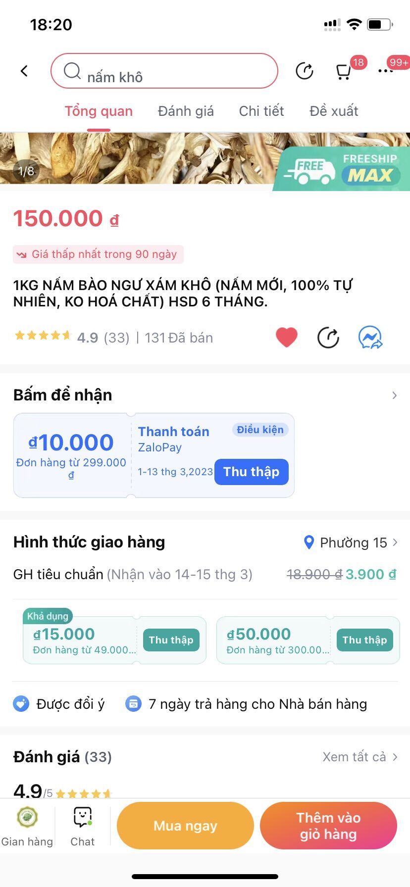 Sườn non chay gói 500g